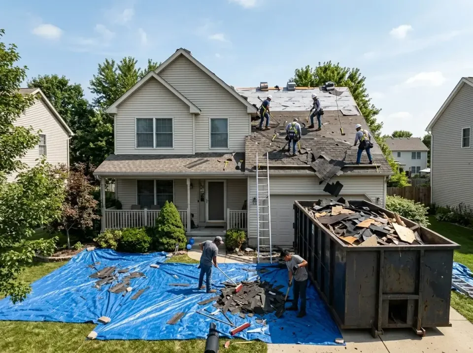roof-replacement-debris-remova-004 — frequently asked questions, Cheapest Dumpster Rentals in Bridgetown, MS
